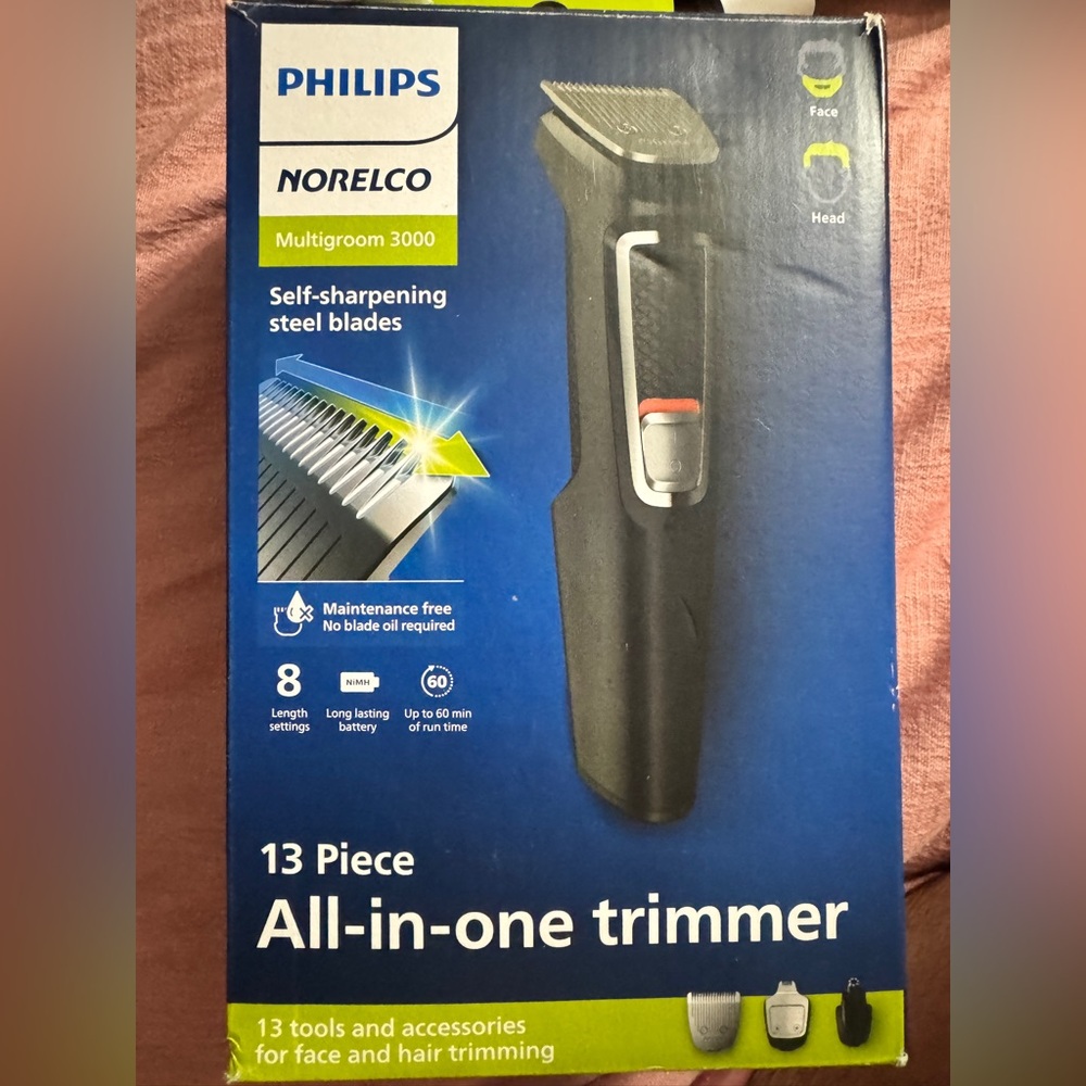 Norelco Philips All-in-One 3000 Series 13 in1 Trimmer,Beard Styler Hair Clipper,